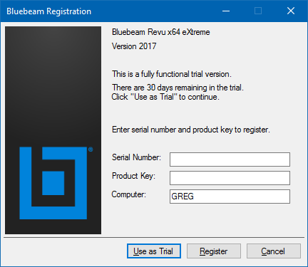 bluebeam revu x64 extreme serial number and product key